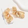 European & American Style Floral Multi-layer Zinc Alloy Stud Earrings