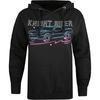 Knight Rider Damen/Damen Stars Kapuzenpullover