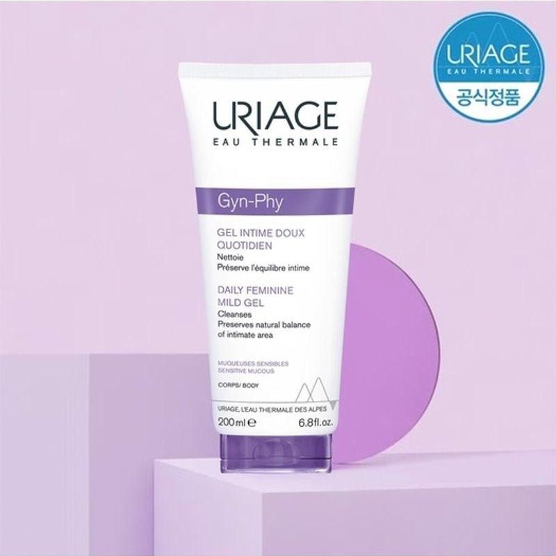 Uriage Dermal Mild Gel 200ML (Feminine Cleanser) FREE