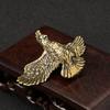 Animal Shape Brass Parrot Ornament Mini Bird Miniatures Parrot Small Statue  Accessories Gifts