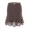 Women's Summer Polka Dot Camisole & Fishtail Midi Two-Piece Set