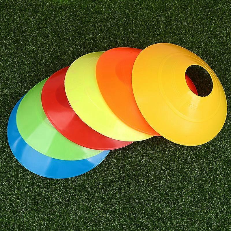 5Pcs Football Training Logo Disc Obstacle Sign Cone Disc Sport Plastic Holder Sunlight Mall