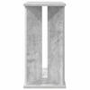 Side Table Concrete Gray 35 x 25 x 50 cm Engineered Wood