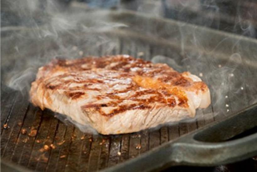 Oigen Nanbu Ironware Grill Pan IH Compatible CA31S Plate, Griddle,