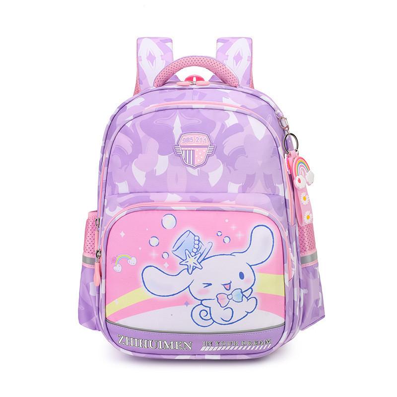 Lightweight Oxford Cloth School Bag For Boys And Girls With Cute Cartoon Design
