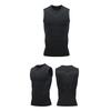 Men Fitness Vest Round Neck Sleeveless Sport Tops Breathable Fabric Camisole Vitality Enhancing Body Shaper