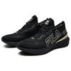 Fila Athletics Vola 200 Sport Simple Fabric Low-Top Marathon Running Shoes Women Sneaker Black A12W112202FBK