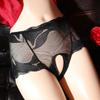 Sexy panties pure lace open crotch panties passionate ladies seduction sexy bed flirting free plus size couple