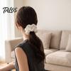 Small Storage Bag Hair Accessory Pocket Scrunchies Ties with Hidden Zipper, Ponytail Holder Compact Scrunchie for Keys Secret Compartment, Scrunchies,