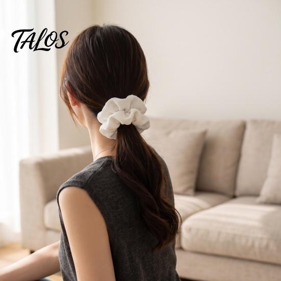 Small Storage Bag Hair Accessory Pocket Scrunchies Ties with Hidden Zipper, Ponytail Holder Compact Scrunchie for Keys Secret Compartment, Scrunchies,