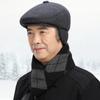 Headgear Earflap Woolen Hat Anti-cold Hooded Thermal Cap Classic Ear Protection Peaked Cap  Autumn