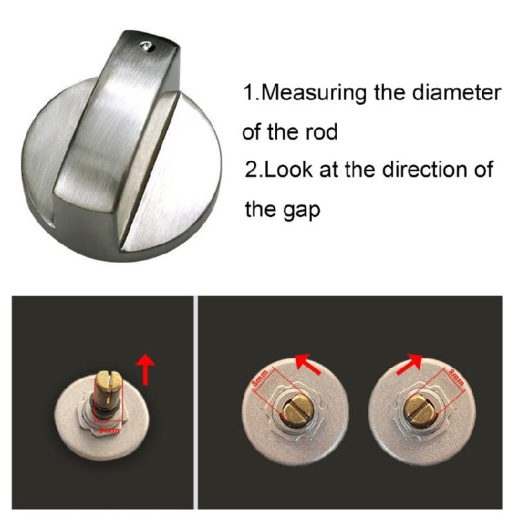 4Pcs Stove Cooker Knob Burners Control Knob Heavy Duty Cooktop Control Knob