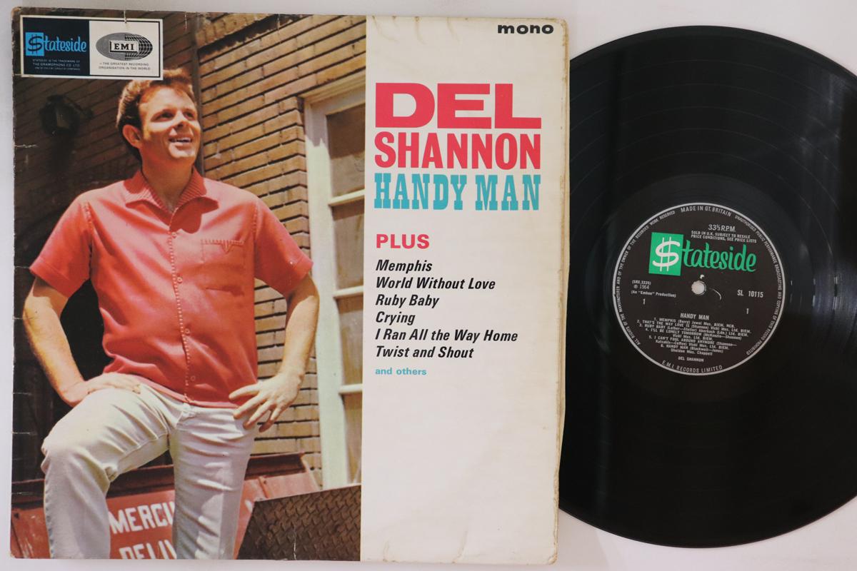 

LP Пластинка ДЕЛ ШЕННОН - Handy Man SL10115 STATESIDE 1964 UK Рок Б/У