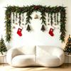 Artificial Pine Needle Vine with Pine Cones & Cypress Leaves - Christmas & Festival Decoration