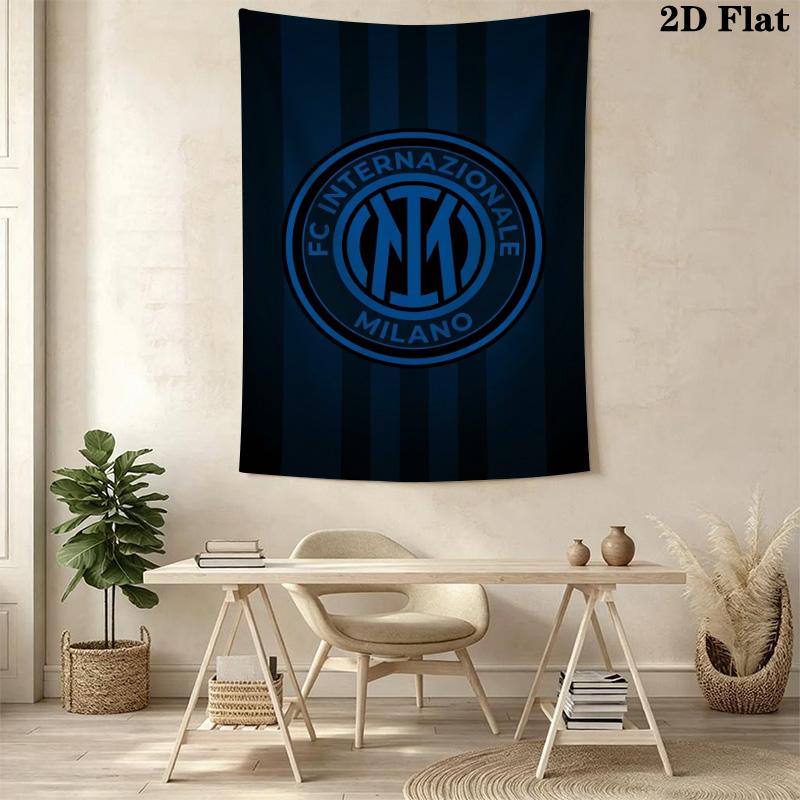 Inter Milan Logo Phone Wallpaper Bedding 1 Duvet Cover 2 Pillowcase Without Core Duvet Cover And Pillowcase Soft And Comfortable