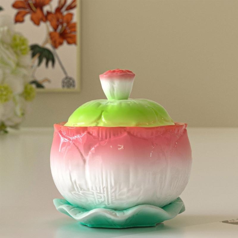 Candle Container Mold Set Flexible Silicone Mold with Lid Effortless Demolding for DIY Candle Storage Box Making