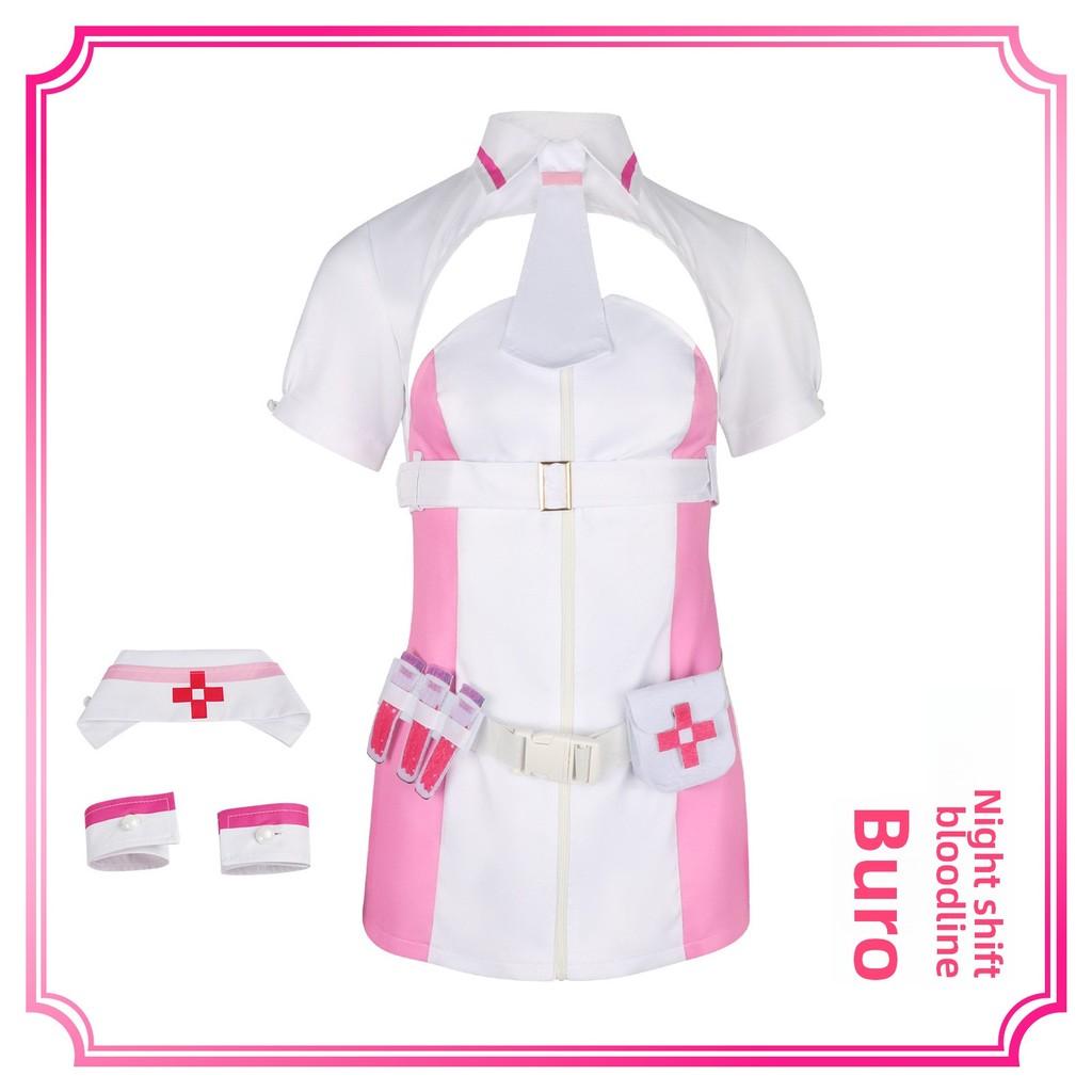 Muse Dash Cosplay Costume For Girls With Polyester Fabric For Halloween And Anime Role Play