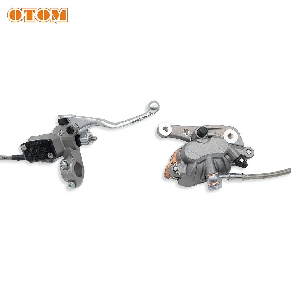 OTOM Motorcycle Front Rear Brake Master Cylinder Pump Caliper Assembly For KTM HUSQVARNA GASGAS Brembo Brake Accessories 14-22