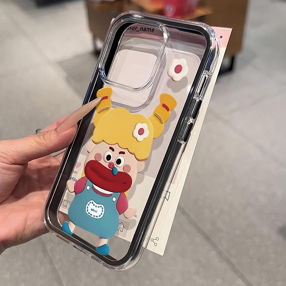 Malovaný kryt na telefon pro iPhone 17 11 12 13 14 15 16 iPhone 17 12 13 14 15 16 Pro 17 12 13 14 15 16 Pro Max  Vysoce kvalitní malovaný zvířecí roztomilý kryt na telefon