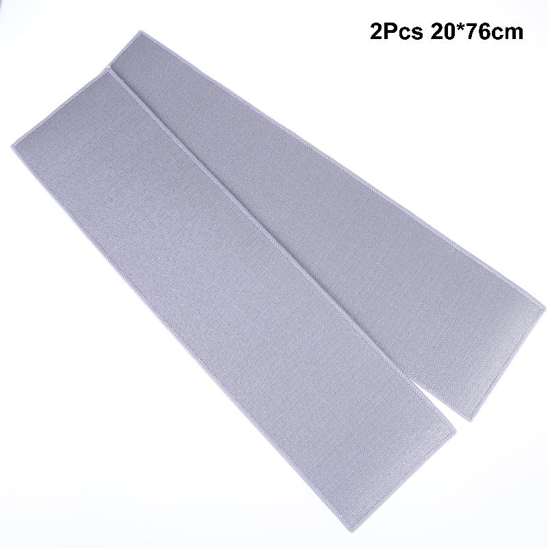 Durable Imitation Linen Stair Treads Non-Slip Water Absorption Floor Mat Noiseproof Washable Home Steps Protective Mat Pets Safe