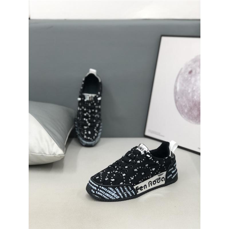 Sommer-Netzstoffoberfläche leichte Schuhe Straßen-Freizeitschuhe niedriger Schaft Sport bm