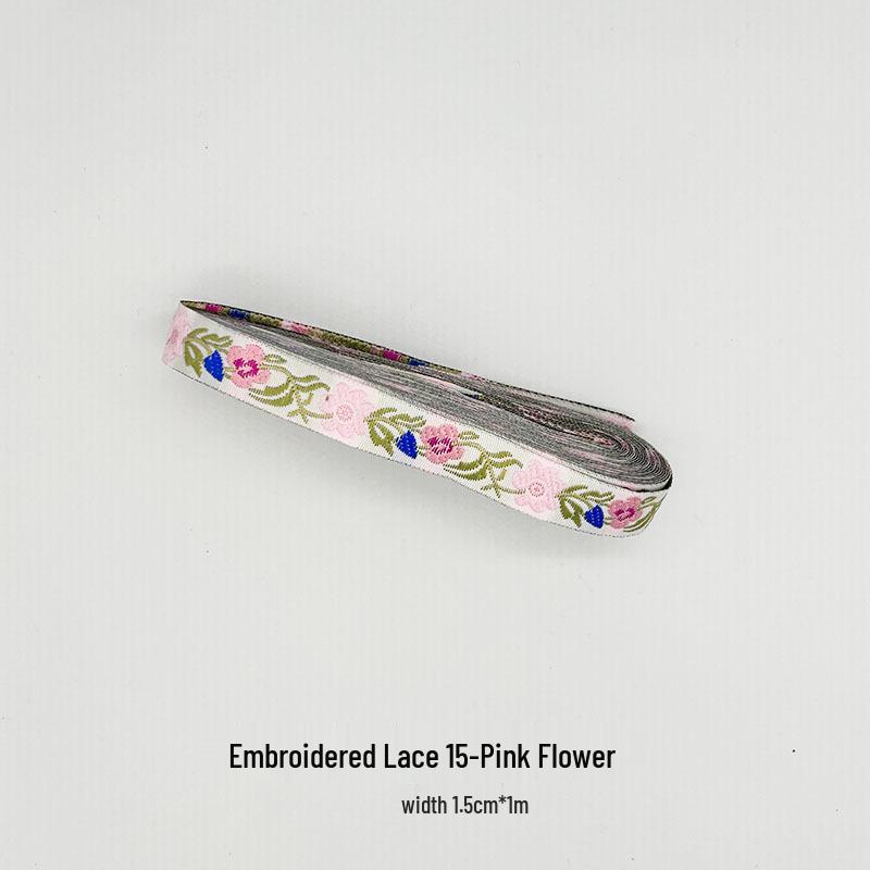 Zhuang Brocade Bamboo Fan Material Kit - Intangible Cultural Heritage Round Fan for Kindergarten