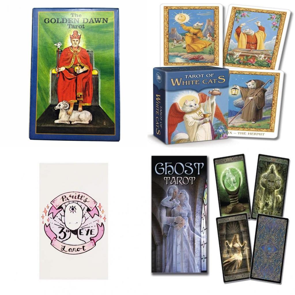 Carte Tarocchi Fantasma Edizione da Collezione Con Elegante Confezione Per lo Sviluppo Emotivo e Intellettuale