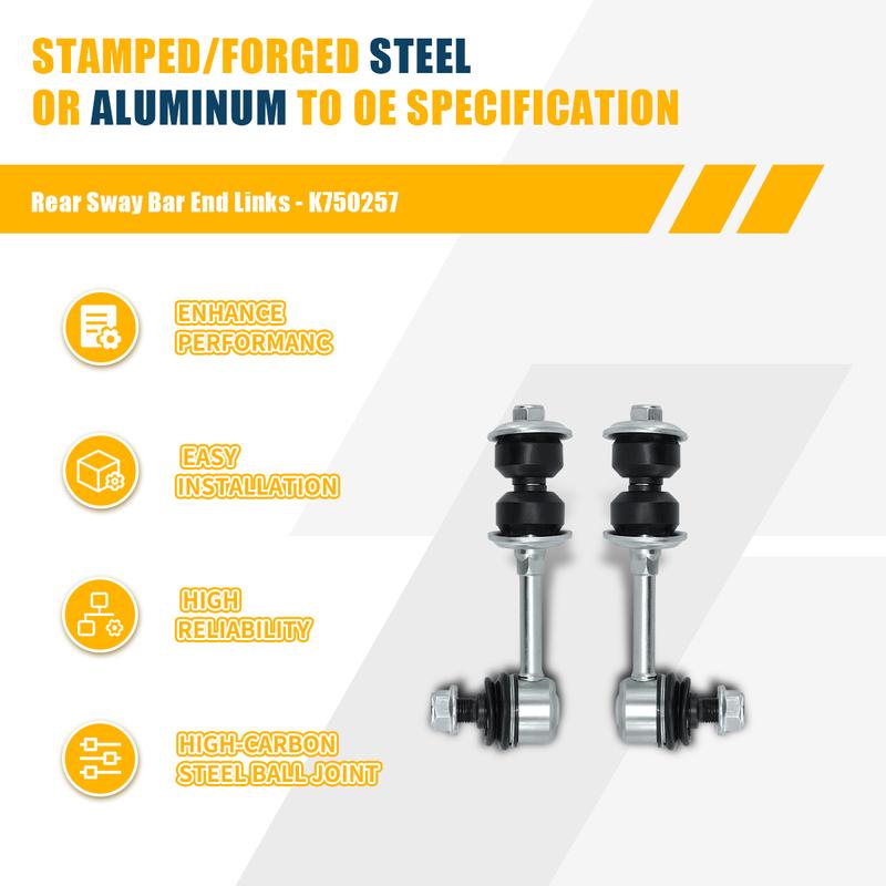 Svenubee Sway Bar Links 4pcs Kit for Toyota RAV4 Lexus NX300H CT200T 2006 2007 2008 2009 2010 2011 2012 2013 2014 2015 - 2018