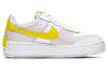 Nike Air Force 1 Low Shadow White Barely Rose Speed Yellow Women's CJ1641-102