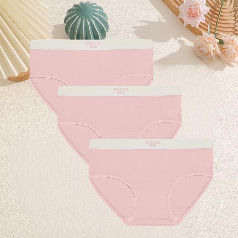 3PCS Woman Seamless Panties Pure Cotton Sports Briefs Fashion Sexy Underware Lingerie Underwear Women Female Triangular