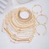 Fashion Minimalist Zircon Bracelet Sets for Women Vintage Elegant Heart Snake Chain Layered Bracelets Birthday Vacation Jewelry