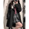 British Style Trench Coat for Women, Elegant and Chic Overcoat for Spring and Autumn