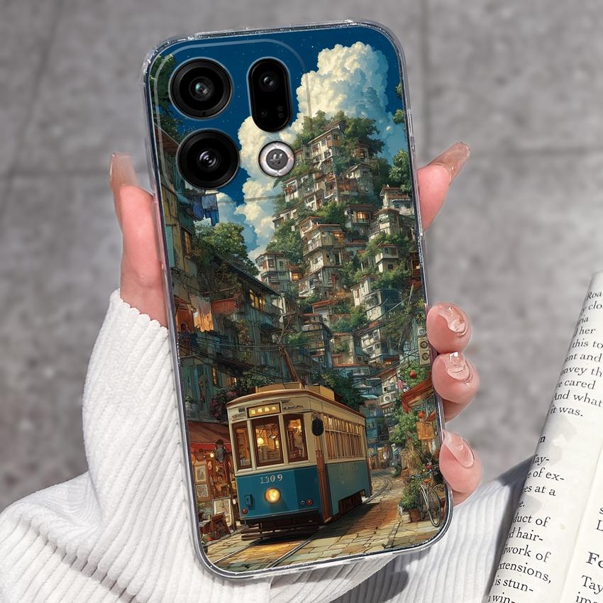 

Для Oppo Find X9 X8 X7 X5 Pro X2 Lite Reno8 Pro Pro+ Чехол для телефона Узоры Черный Кот Бокал для вина Прозрачные ТПУ Защитные Чехлы Для Oppo Бампер OPPO Reno8 T 5G