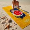Asciugamano da Spiaggia in Microfibra della Nazionale Colombiana, Leggero e Asciugatura Rapida, per Viaggi Estivi, Essenziale per la Spiaggia, Piscina