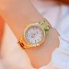 BS bee sister FA1258 Women Round Case Diamond Alloy Strap Watch(Silver)