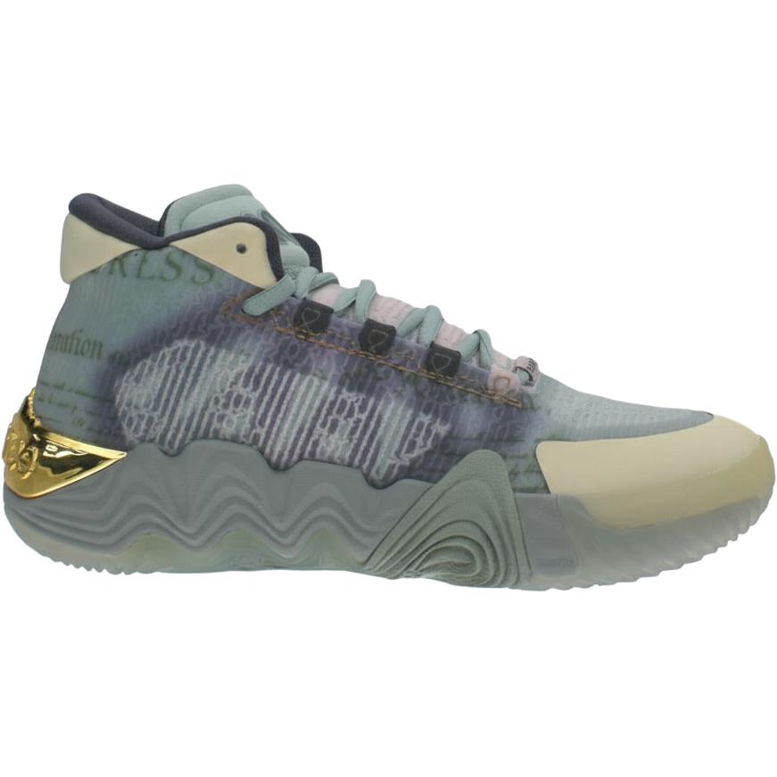 New Balance KAWHI 2 New Money (GS) Kids Sneakers Gray-Mist Pale-Gold GBKLSNM2