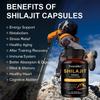 Shilajit 650mg Is Sourced from the Himalayas, Naturally Pure, 120 Capsules.
