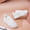 Fashion High Top Spring Black Women Shoes New Style Fashion 9.5CM Platform Shoes Platforms Sneakers Tide Shine Bling Rhinestone Shoes