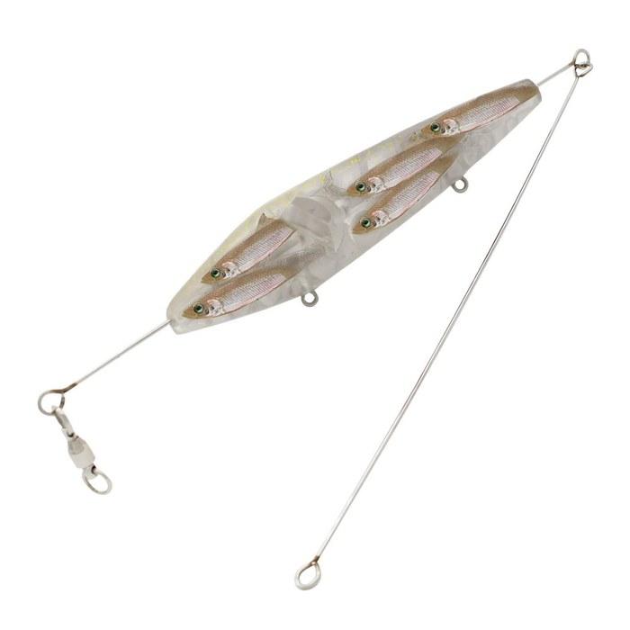 Littlejack Panicking Survivor (28g/112mm, #03 Real Bait Gold Lame) Fishing Hook 1pc 28gr/112mm