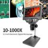 5.5inch LCD Digital Microscope 1000X 1080P Coin Microscope Magnifier with Stand Microscope For Electronics Repair Soldering
