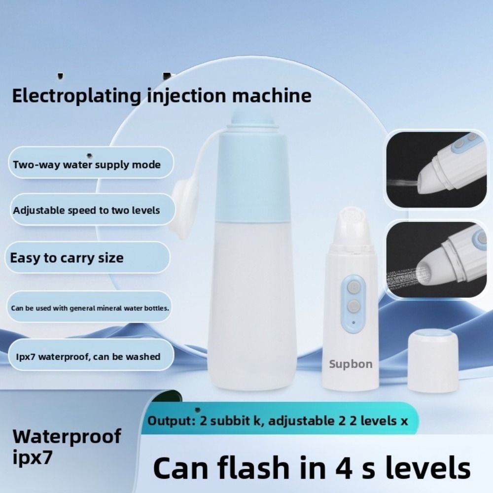 New Rechargeable Electric Bidet Water Pressure Control USB Charging Bidet Flusher Large Capacity Hand-Held Bidet Women