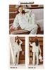 2025 Neues Damen Süßes Langarm-Pyjama-Set – Frühling/Herbst Zweiteiliger Cardigan und Hose