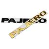 Car Metal Rear Trunk Side Door Letters Words Logo Badge Emblem Decals Sticker For Mitsubishi PAJERO Styling Auto Accessories QS1