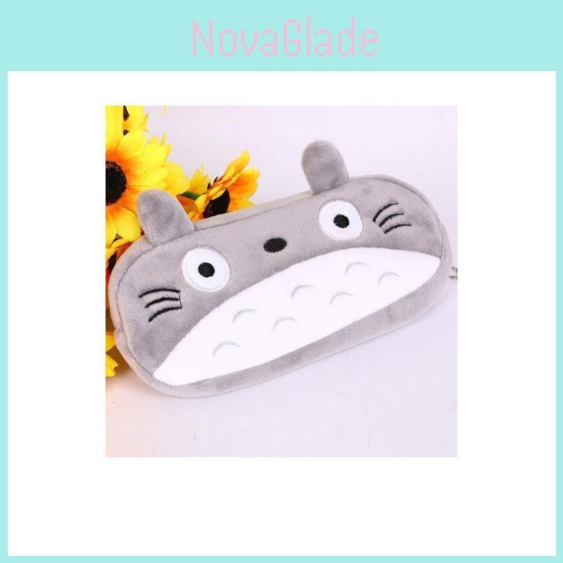 Timelessly Charming Totoro Plsch Cartoon Federtasche For Stylish Organization