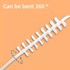 Yousheng 2/3/4/5Pcs Washing Machine Brush 360 Degree Bendable Washing Machine Brush Household Cleaning Brush Maintenance Tool