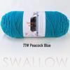 Large Skein 5-Ply Milk Cotton Yarn: Luxurious Plush for Doll Making & Seat Cushions, Available in 80 Colors
