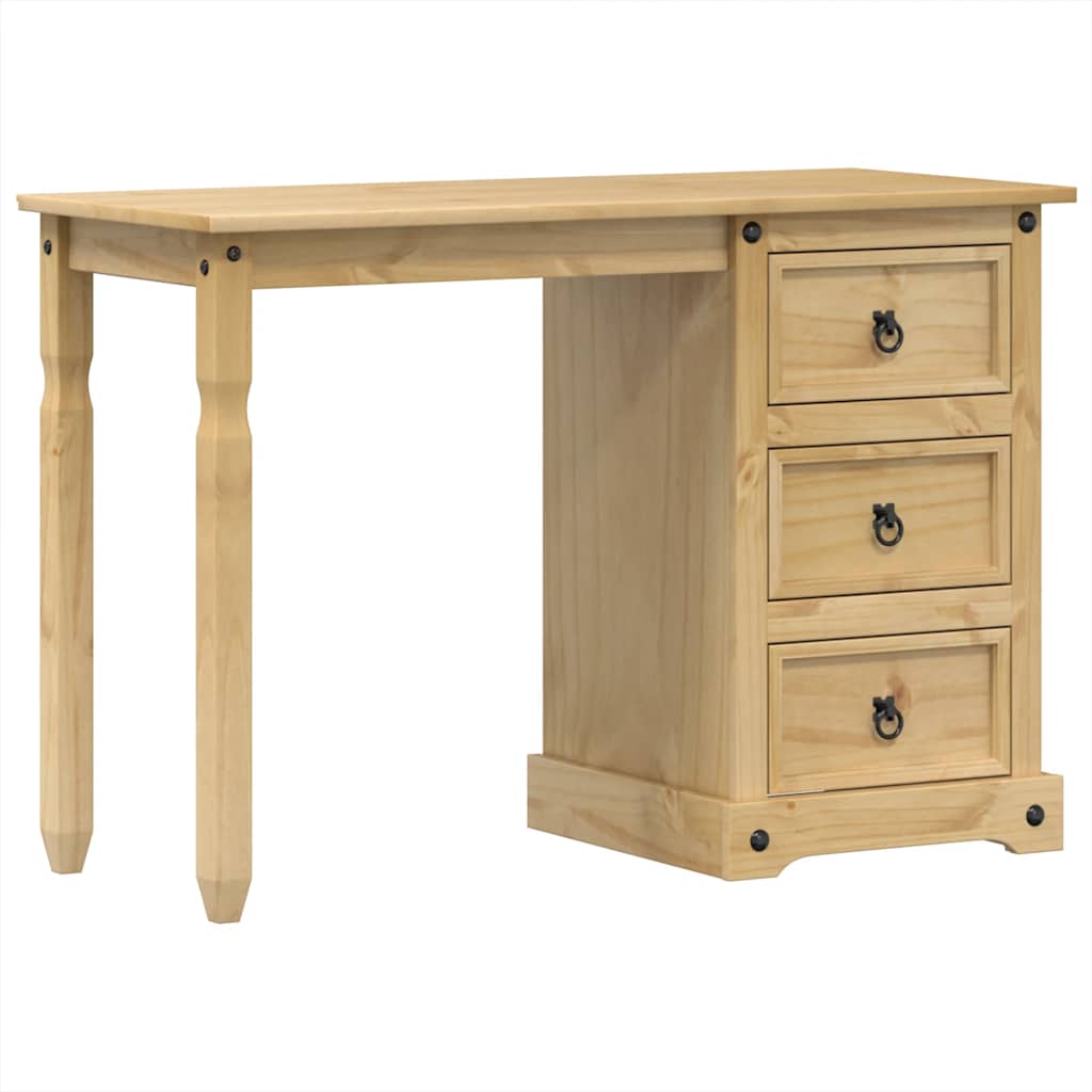 Corona Makeup Table 110 x 47 x 75 cm Solid Pine Wood