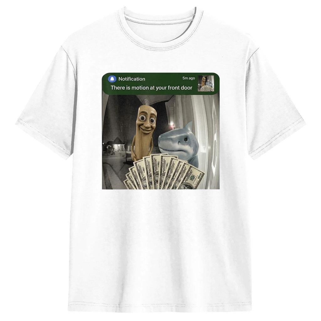Tung Tung Tung Sahur Tralalero Tralala T Shirt Summer Cotton TShirts For Couple Print Tshirt Short Sleeves Aesthetic Top Tees