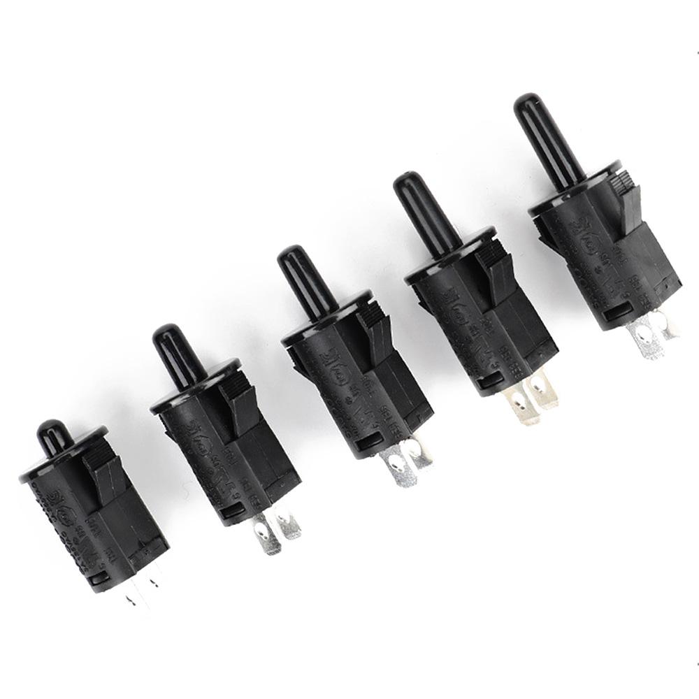 AC220V Door Switch Refrigerator Cabinet Light Disinfection Cabinet Wardrobe Press Button Switch NO/NC Anti-Dumping Gated Switch