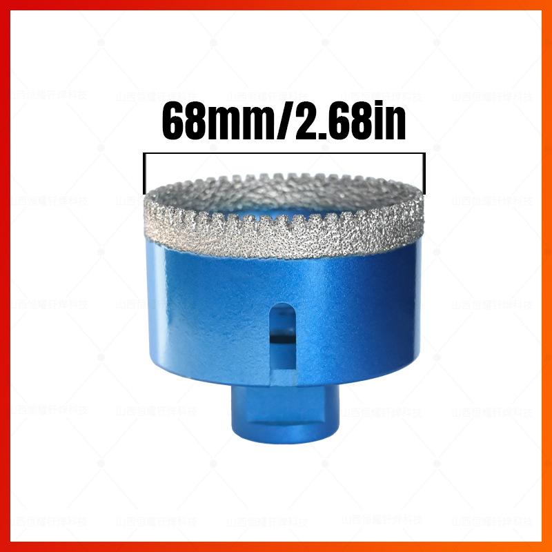 M14 Brazed Diamond Sand Saw Tooth Hole Saw for Tile Marble Vitrified Brick